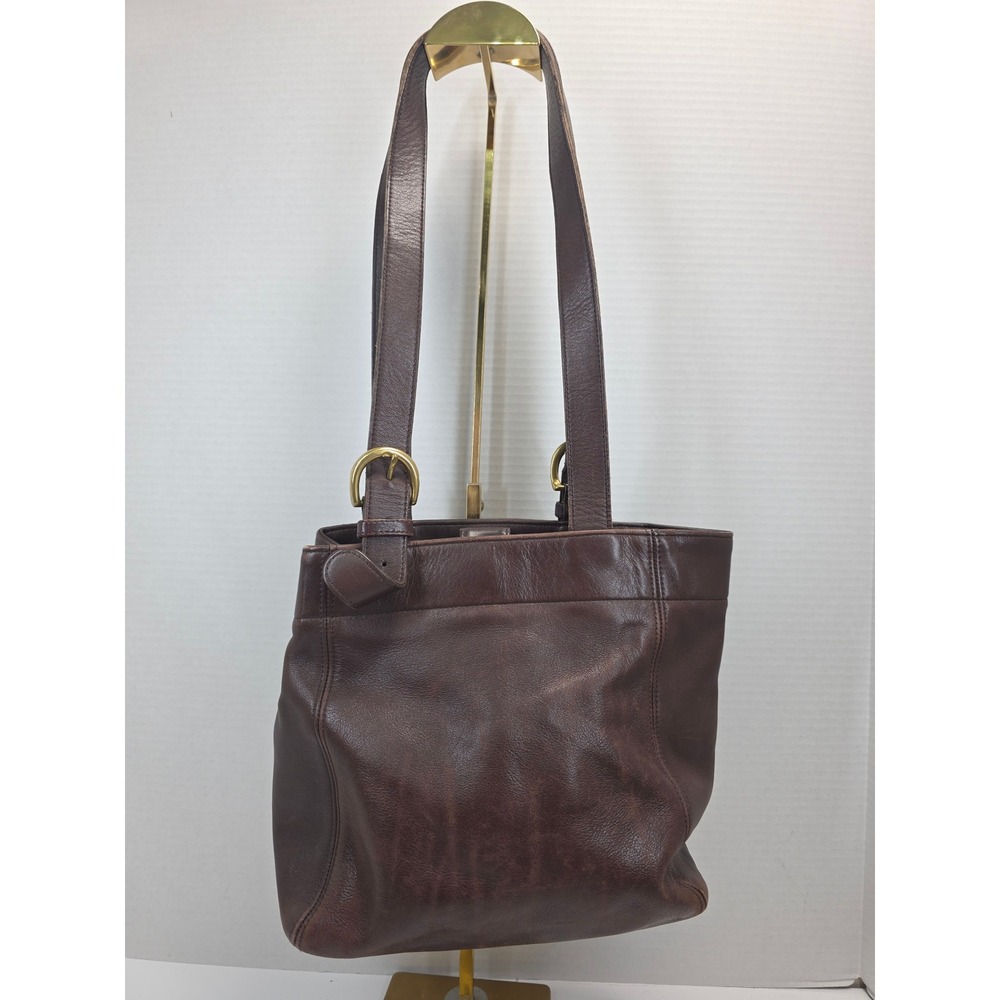 Vintage Coach Mahogany Leather Lexington Tote Shoulder Bag K6C-4157 USA Made